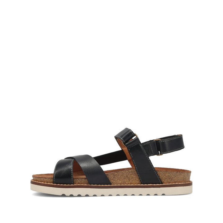 Side angle image of Taos Footwear Sideways Black Size 37