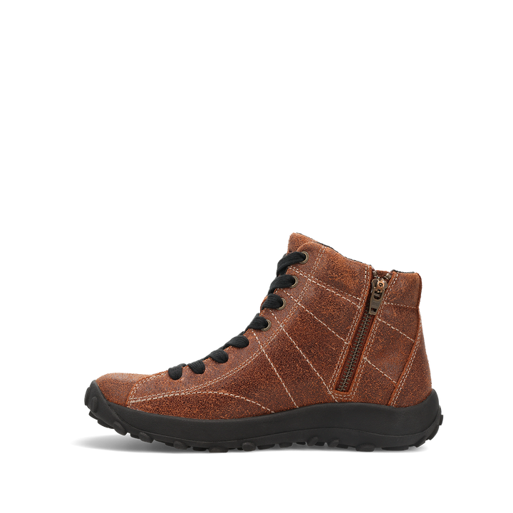 Instep image of Trail Mix Dark Tan Ruff Out Size 6