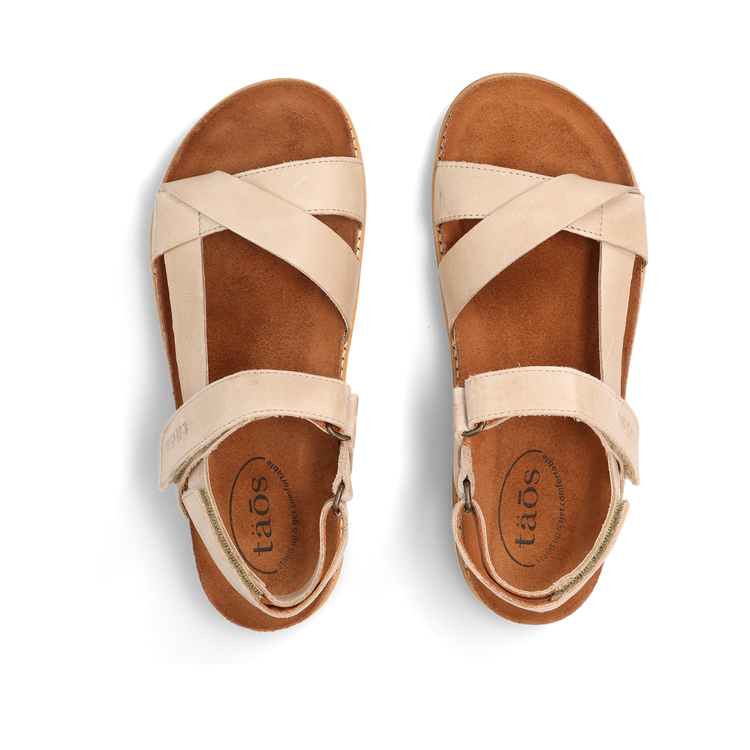 Top down image of Taos Footwear Sideways Stone Size 42