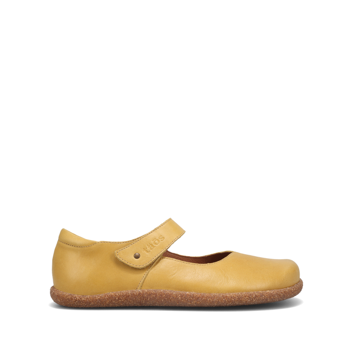 Side angle image of Taos Footwear Ultimate Mustard Size 42