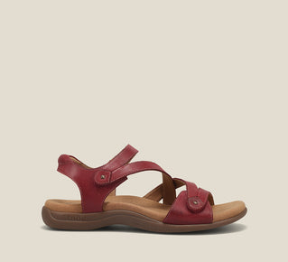 Load image into Gallery viewer, Side image of Taos Footwear Big Time Cranberry Size 7
