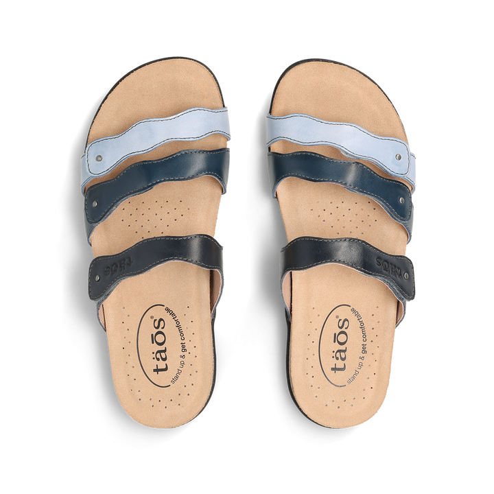 Top down image of Scribble Blue Multi 10