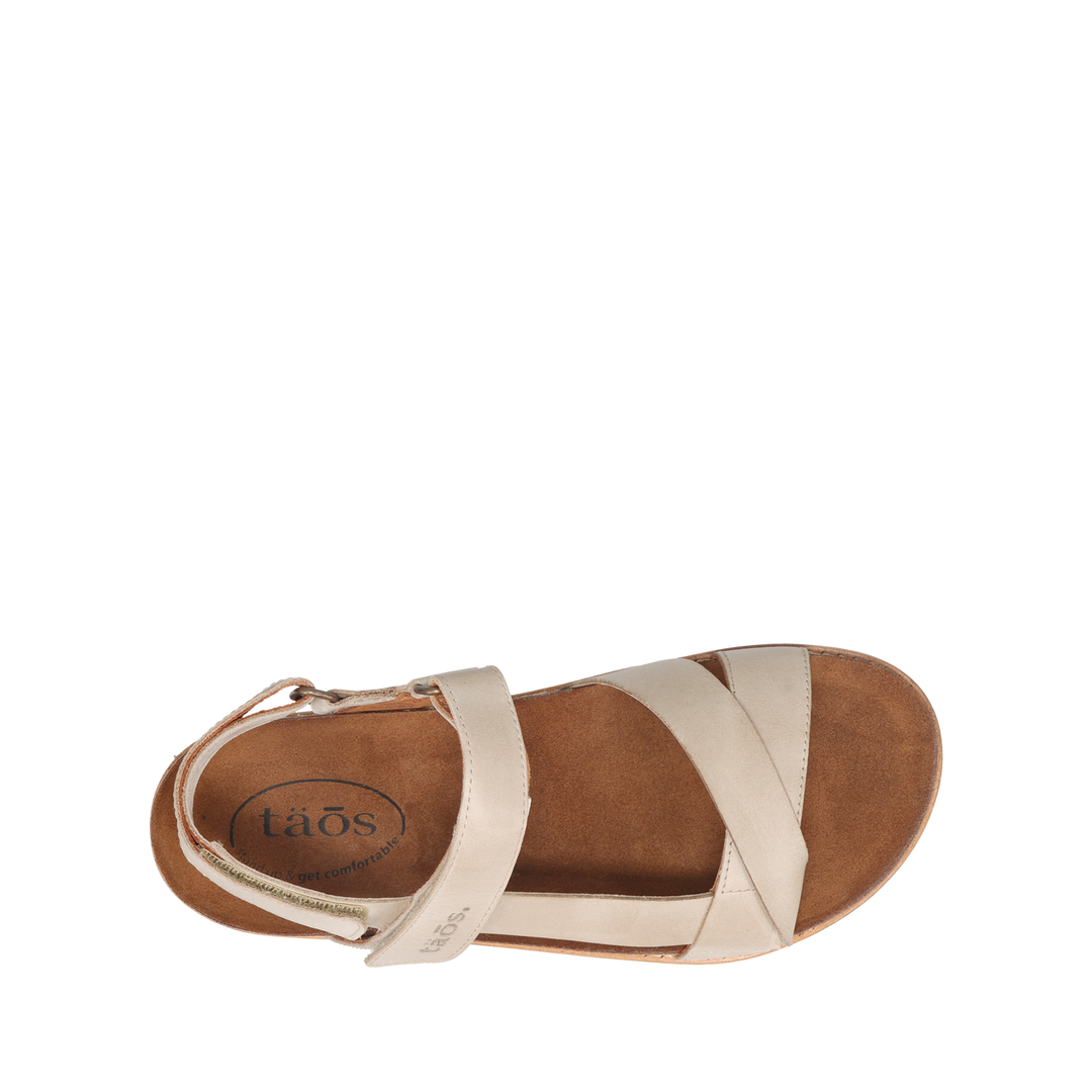 Top down image of Taos Footwear Sideways Stone Size 42