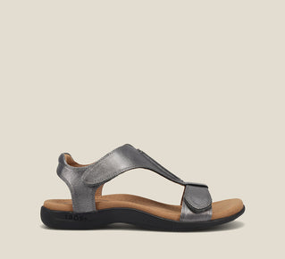 Load image into Gallery viewer, Side image of Taos Footwear The Show Pewter Size 7
