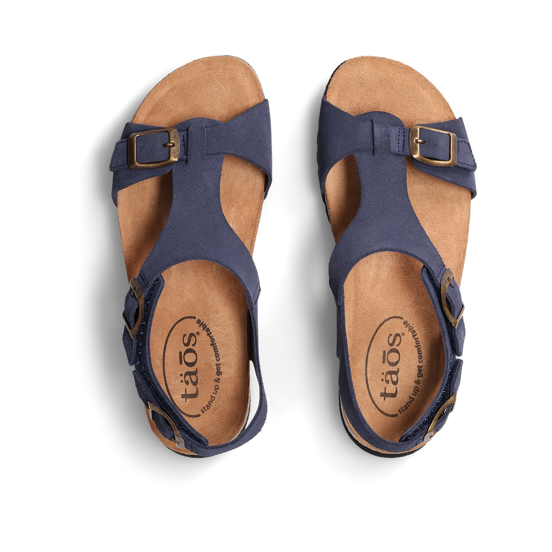 Top down Image of MVP Navy Suede 9