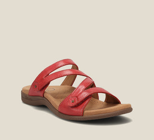 Load image into Gallery viewer, Hero image of Double U True Red Sandals 11
