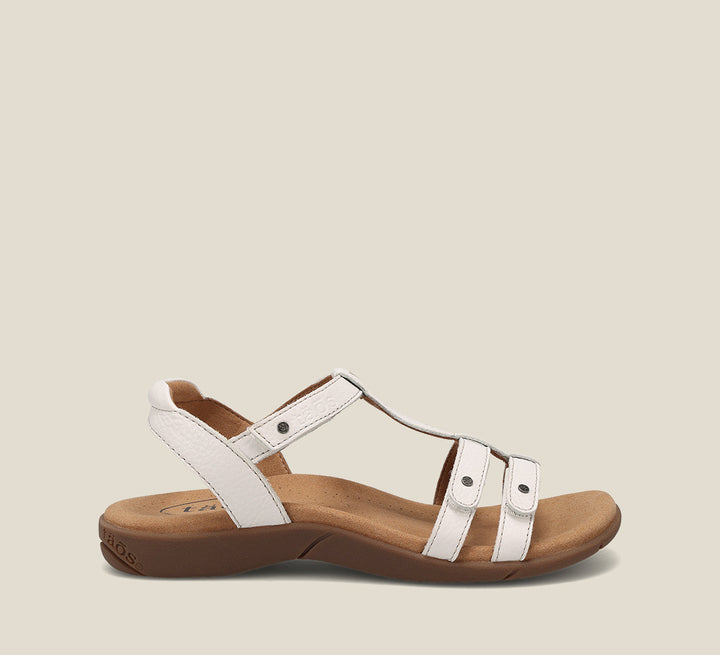 Outside image of Trophy 2 White Sandals 6